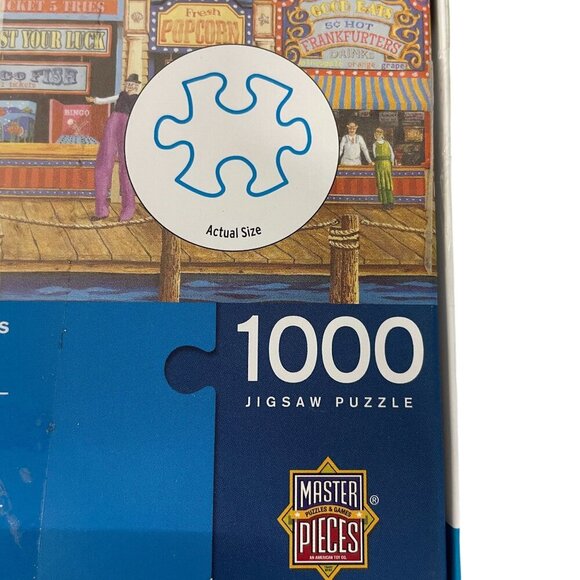 MasterPieces Signature Collection 1000 Piece Jigsaw Puzzle Ocean Park Amusement - Picture 3 of 5